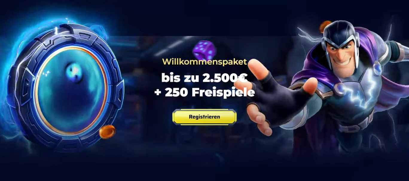 Magneticslots Casino — 100% bis zu 500 € und 100 Freispiele auf die erste Einzahlung